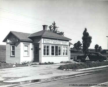 Poste de la Police de la route, 1948
