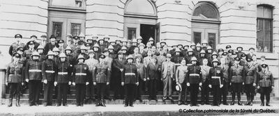 Police provinciale et Police de la circulation, 1936
