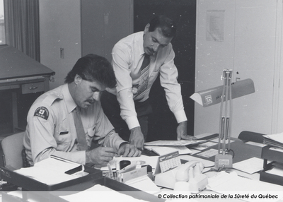 Portraitiste du Service de l'identité judiciaire, 1985