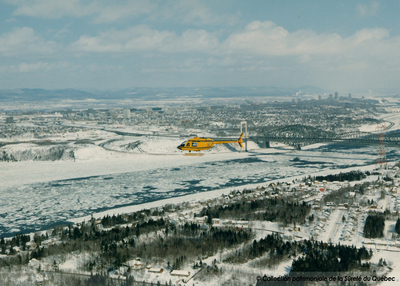 Hélicoptère de la SQ à Montréal, Une opération pour « retrouver une  certaine quiétude » près des parcs