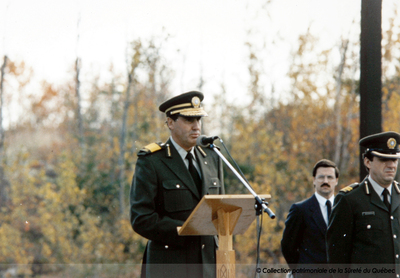 Jacques Beaudoin, allocution, 1986-1988