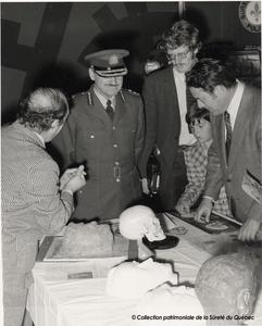 Techniques de moulage facial, vers 1970